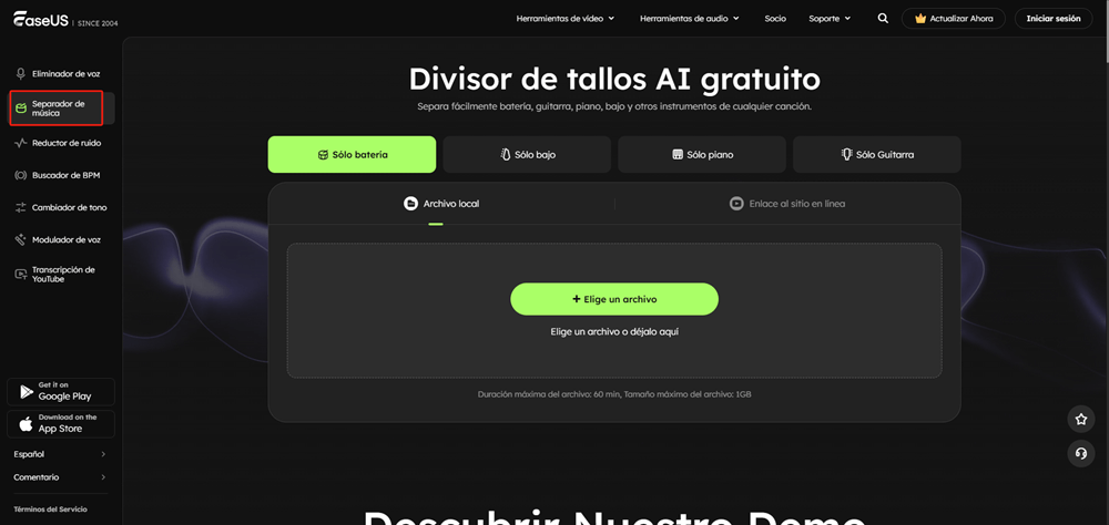 easeus eliminador vocal online