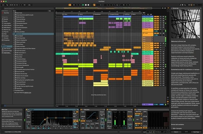 ableton live user interface