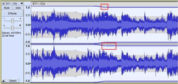 Edit the control points