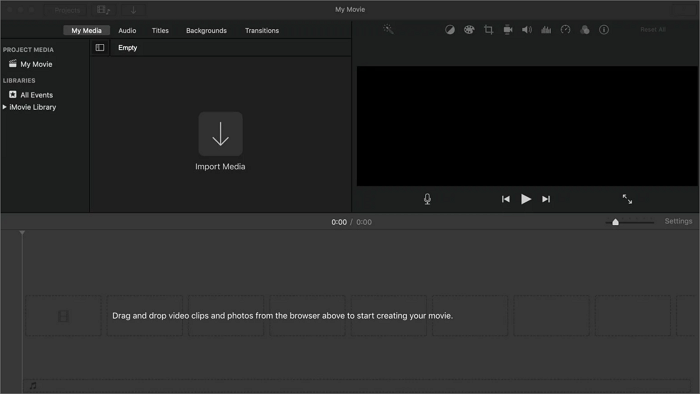 add video to imovie