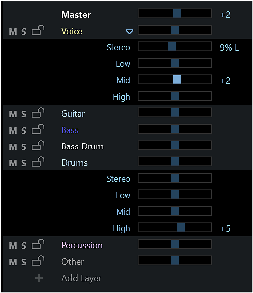 Ajustar el nivel de voz HitnMix Ableton