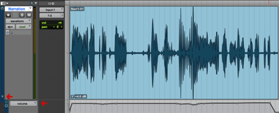 Lautstärke einstellen Pro Tools Intro