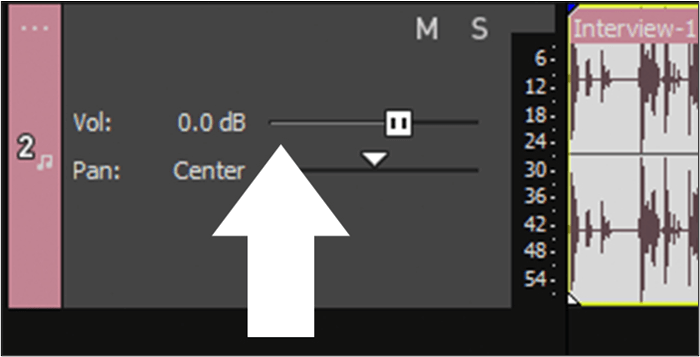 Ajustar el volumen Sony Vegas