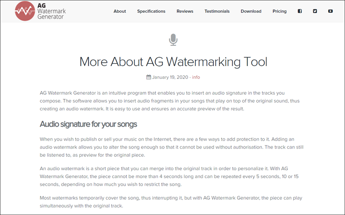 ag-Wasserzeichen-Generator