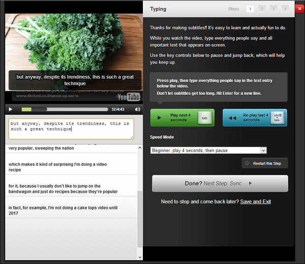 amara untertitel-generator