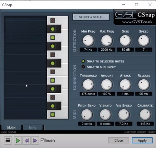 GSnap プラグイン