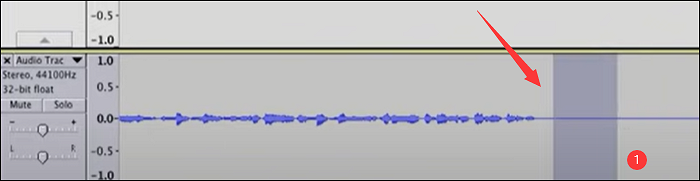 audacity select unwanted noise