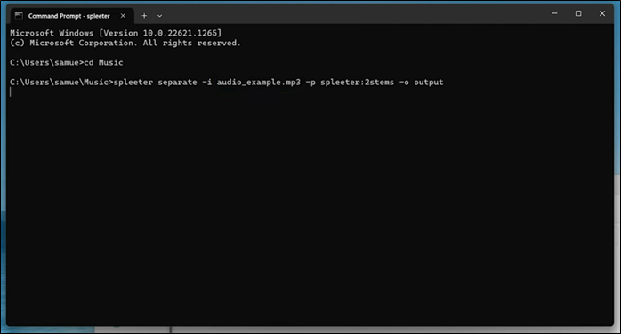 begin source sepration