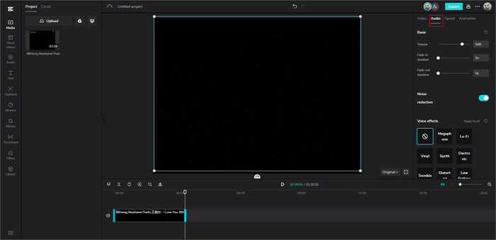 capucut import video