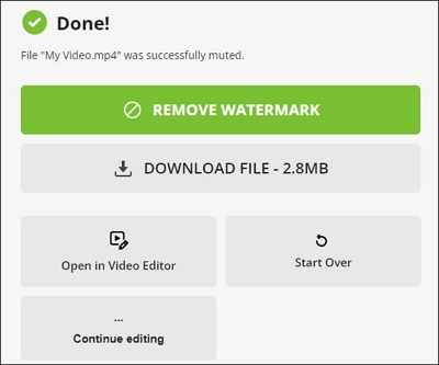 click on the downlaod file button