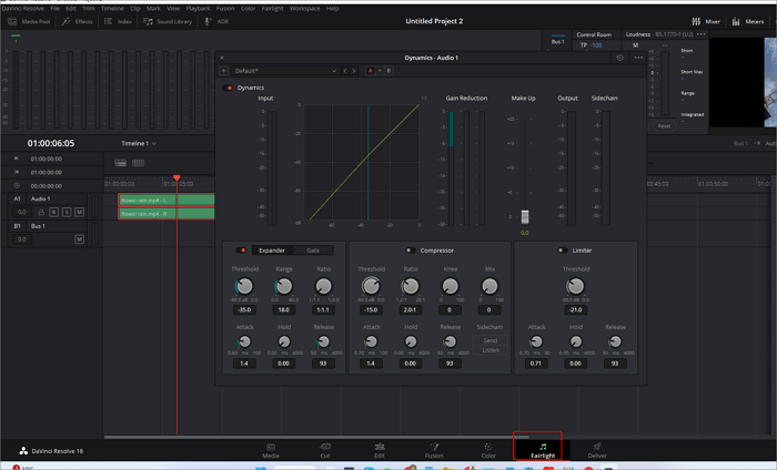 davinci resolve fairlight