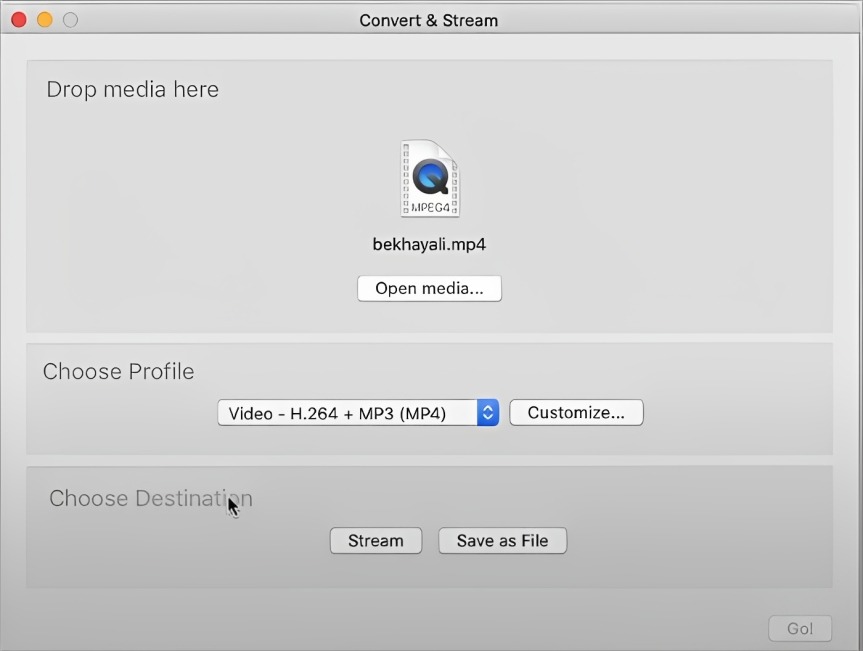 disable audio from video