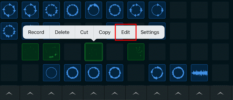 edi screen garageband