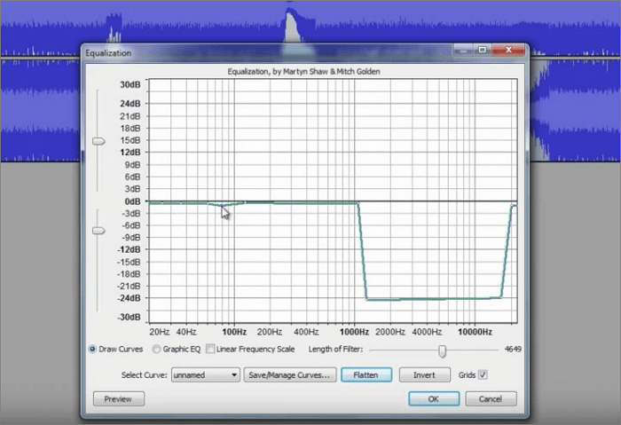 equalization audacity
