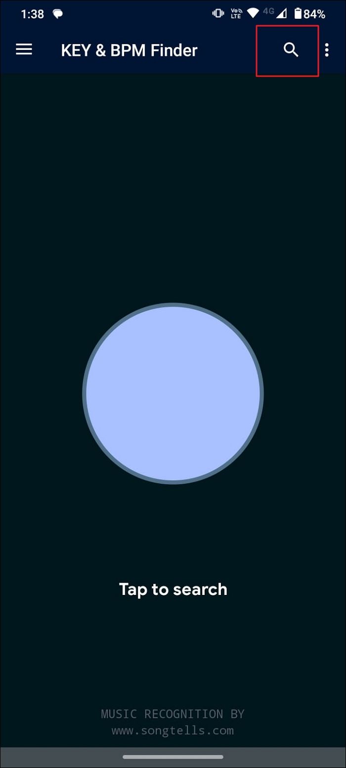 find songs on music key bpm finder for android