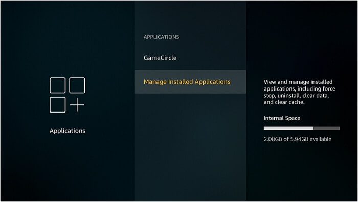 Manage Installed Applications
