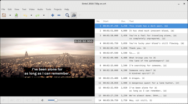 gaupol untertitel generator
