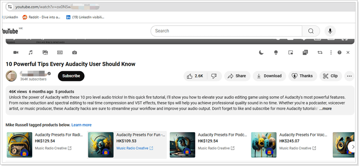 How to Open Transcript on YouTube