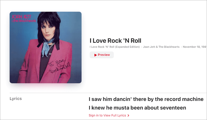 I love Rock And Roll