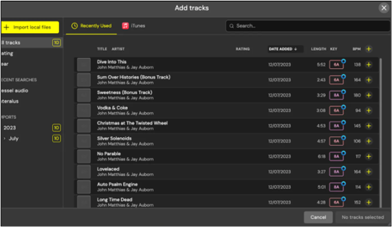 import songs mashup dj