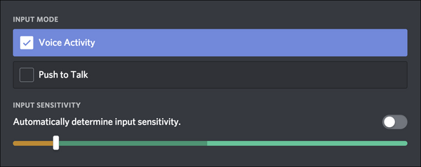 Eingangsempfindlichkeit