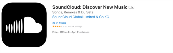 install the soundcloud app for iphone