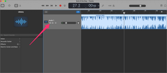 isolate vocals garageband 1