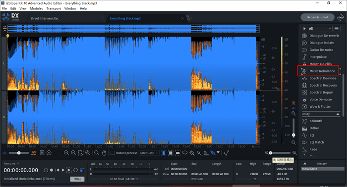 izotope RX 8 launch music rebalance
