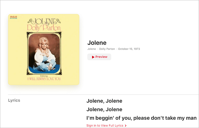 Jolene