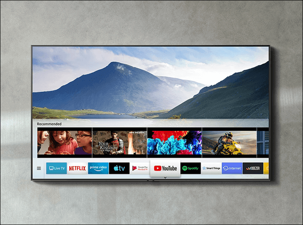 launch youtube app on samsung smart tv