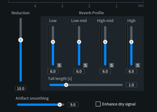 Make adjustments DeReverb Premiere Pro