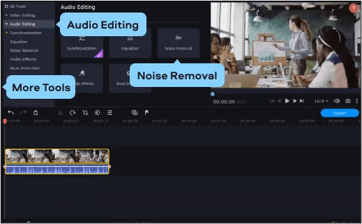 Rauschentfernung Option movavi