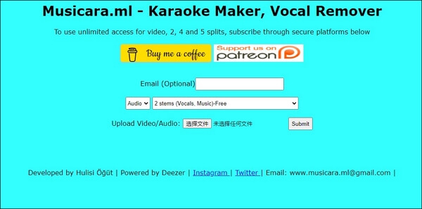 musicara vocal remover
