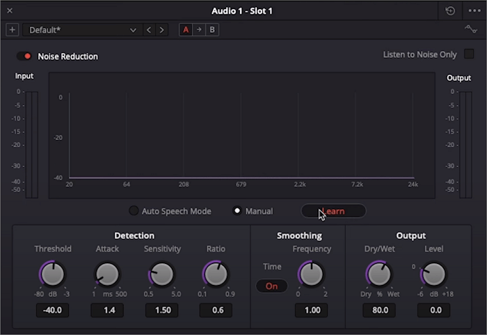 geräuschreduzierung davinci resolve