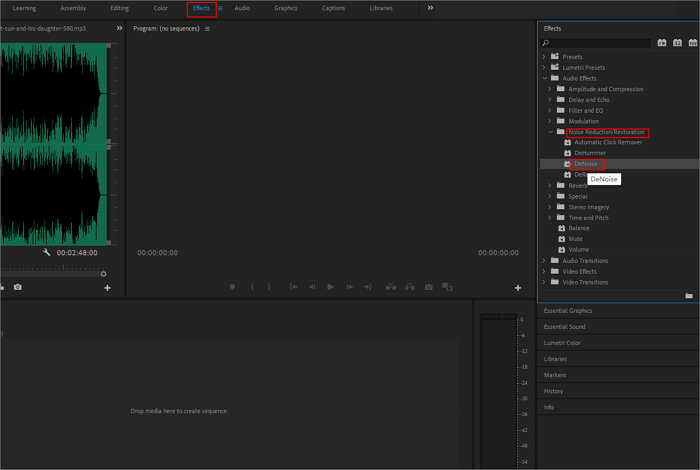 premiere pro denoise