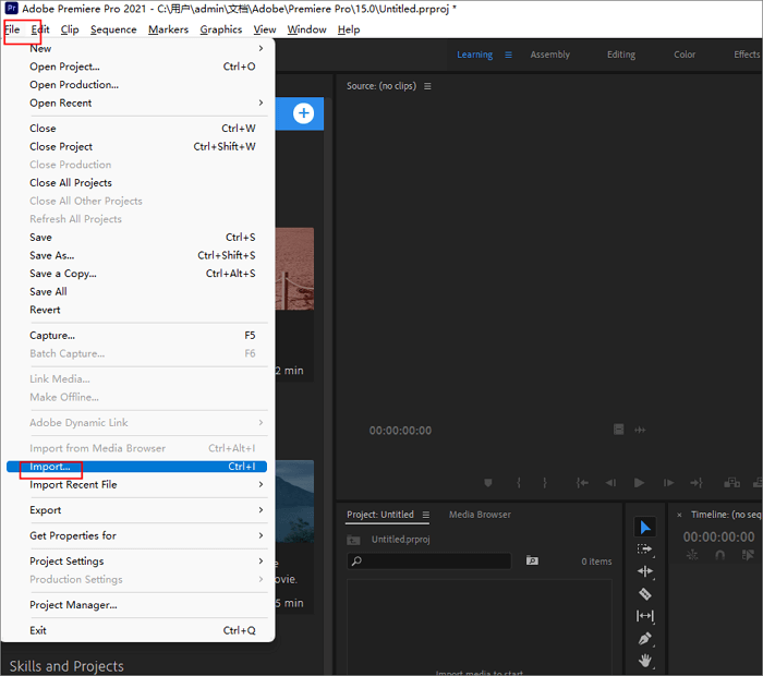 premiere pro select track