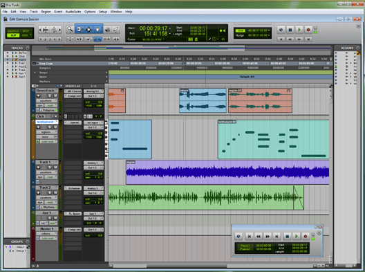 Pro Tools Intro Benutzeroberfläche