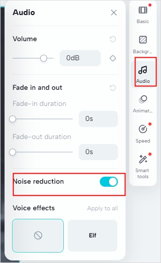 Noise reduction