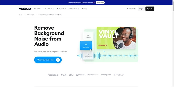 remove background noise from audio