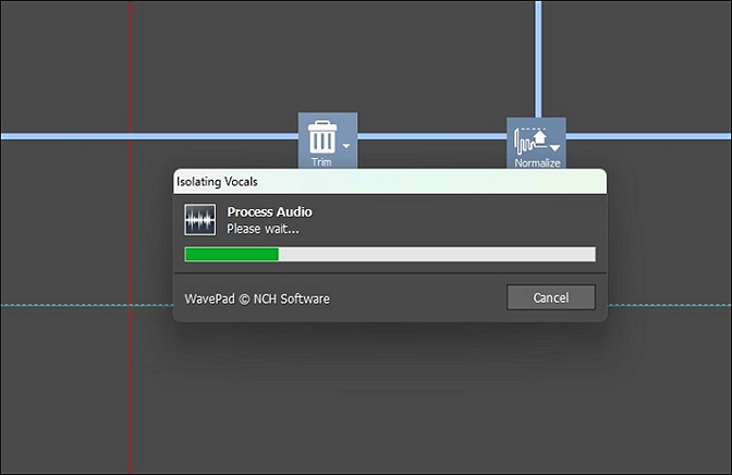 Vocals entfernen WavePad