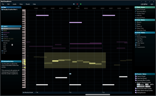Selecciona la porción de onda en hitnmix Ableton