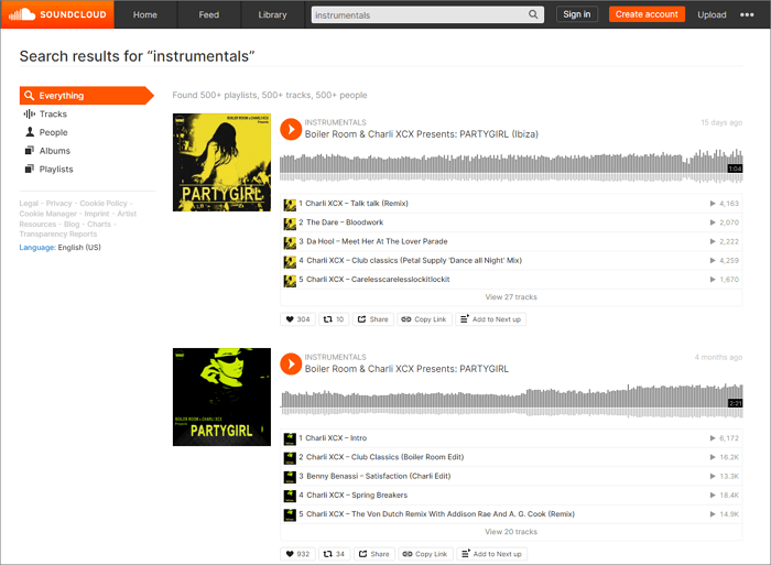 instrumentais soundcloud