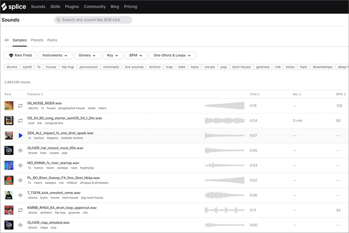 instrumentais de emenda