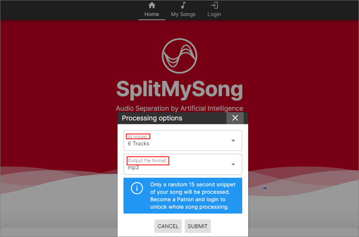 splitmysong import audio