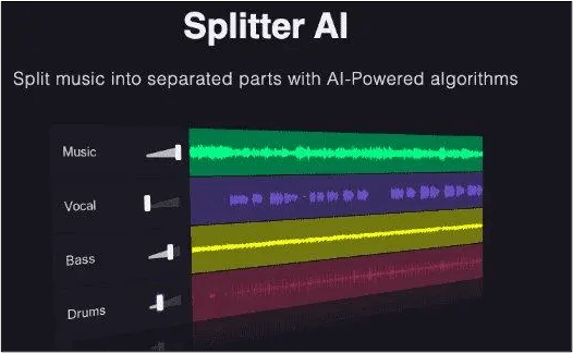 splitterai split music