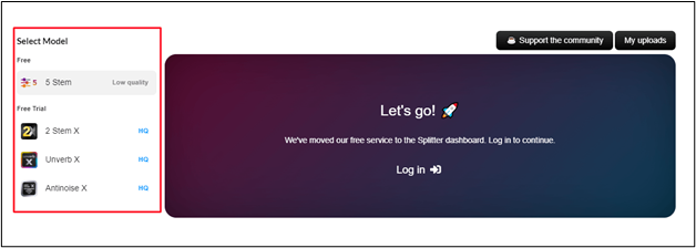 splitterai stem model