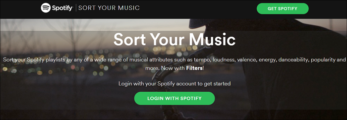 spotify-sort-music-main-iterface.png