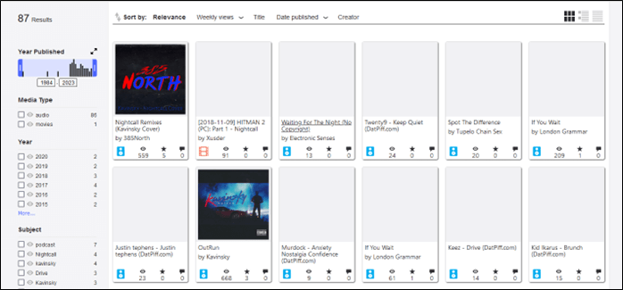點選相關搜尋結果