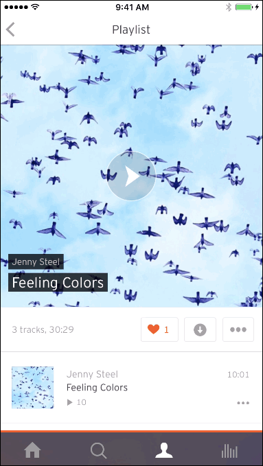 tap on the more option