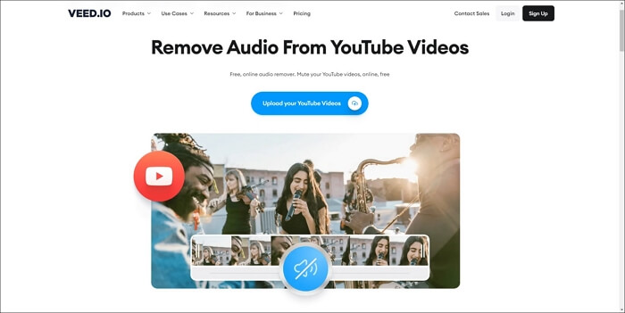 the veed music remover